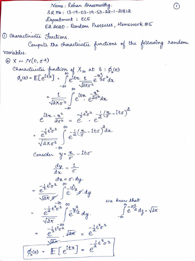 RP Homework 5 | PDF