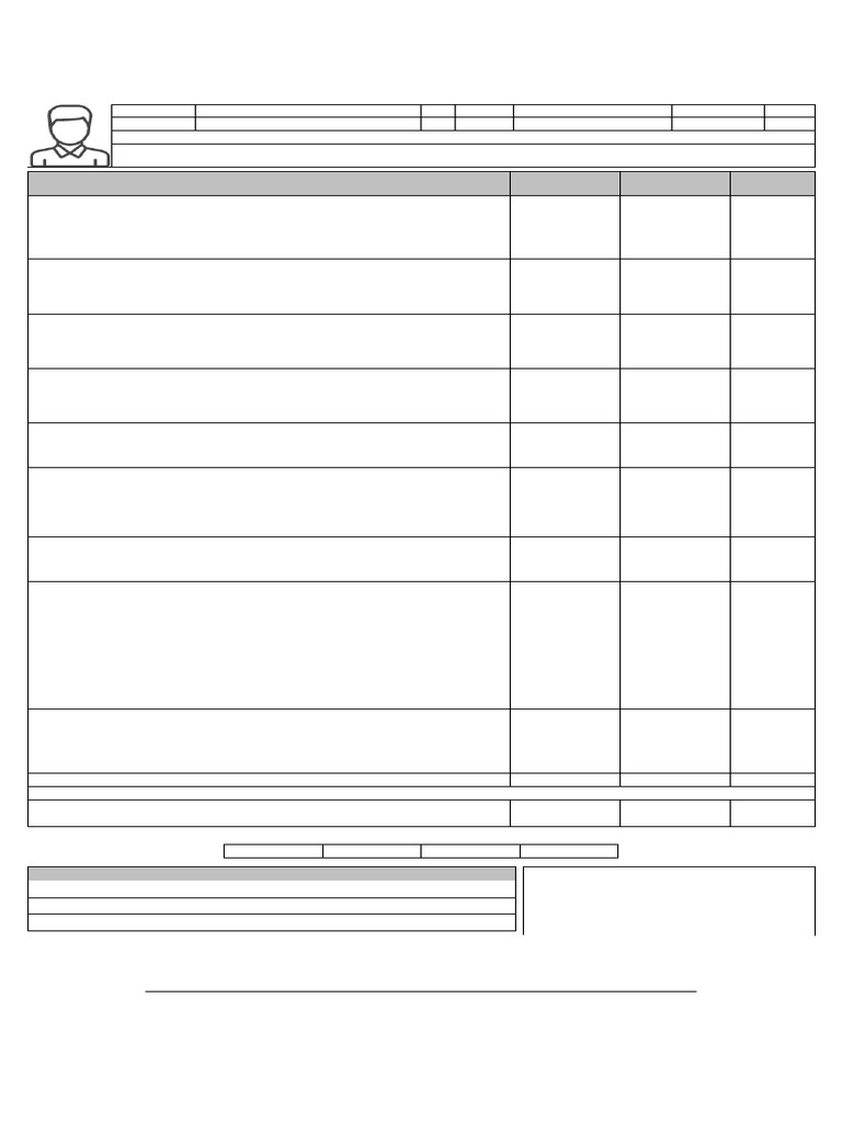 Boletin informativo documento apellidos y nombres a o jornada grado