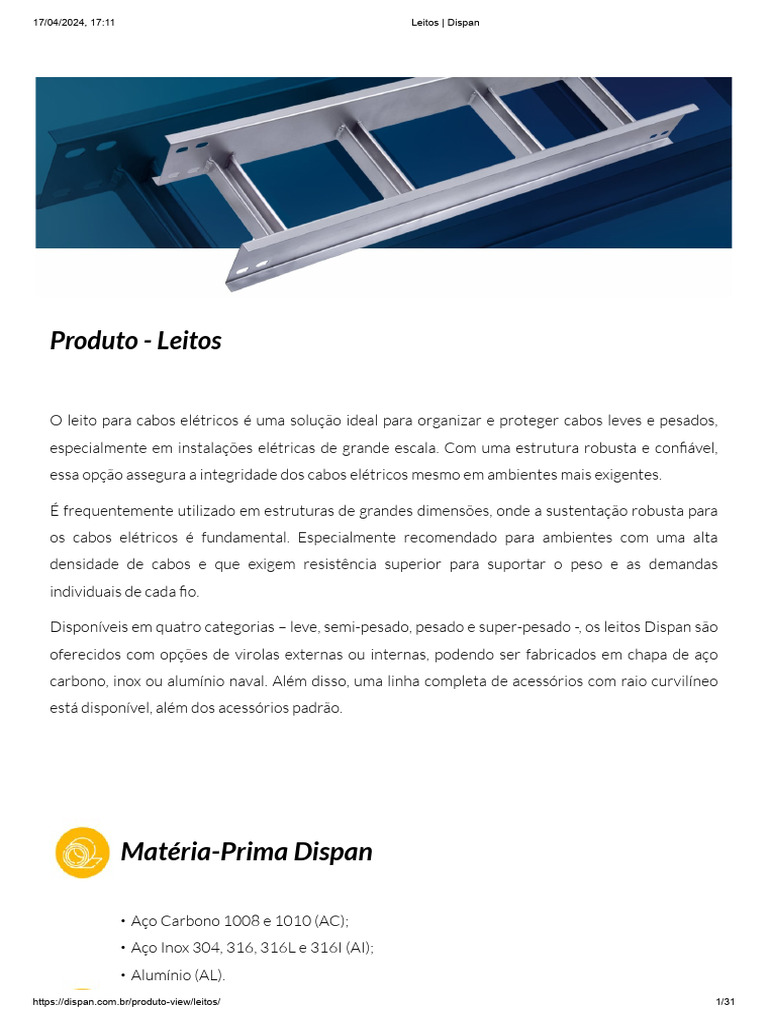 Leitos - Dispan | PDF