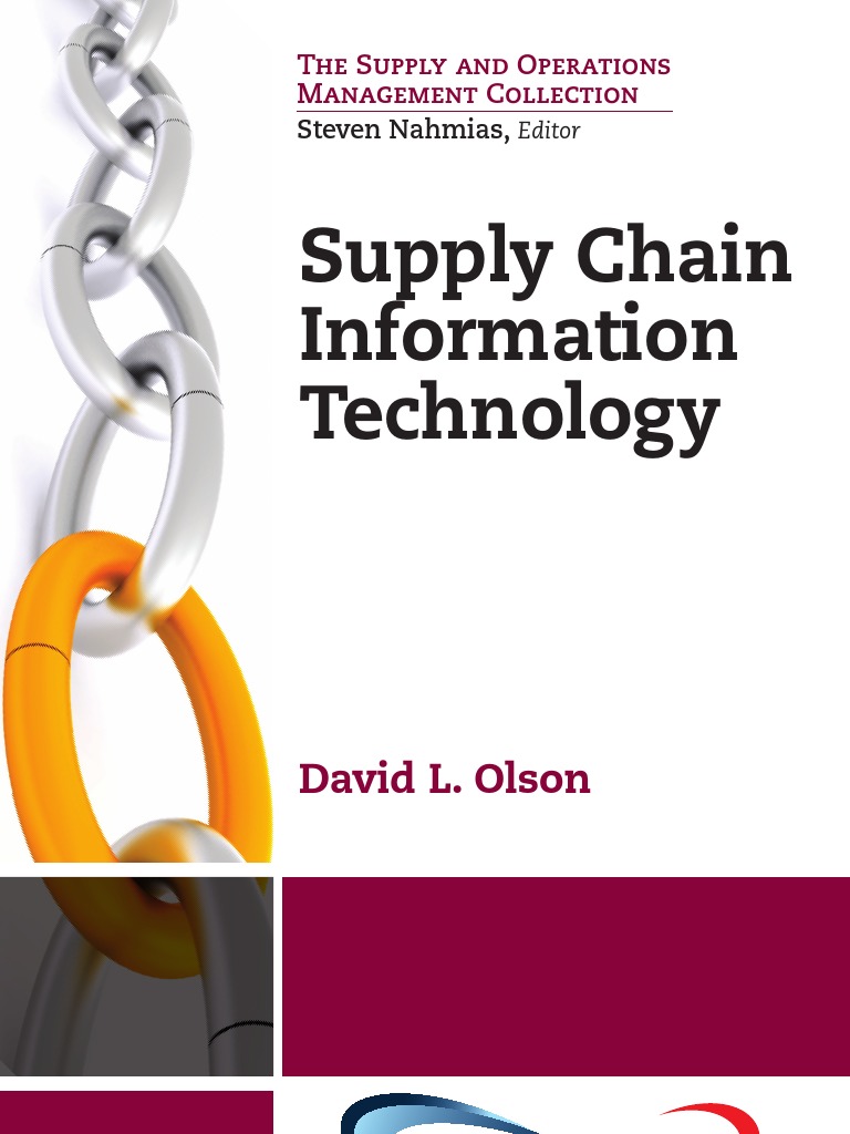 Information Technology in Supply Chains | PDF | Enterprise Resource ...