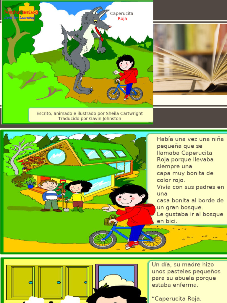 Caperucita Roja: Una nueva aventura | PDF | Caperucita Roja | Cocina ...