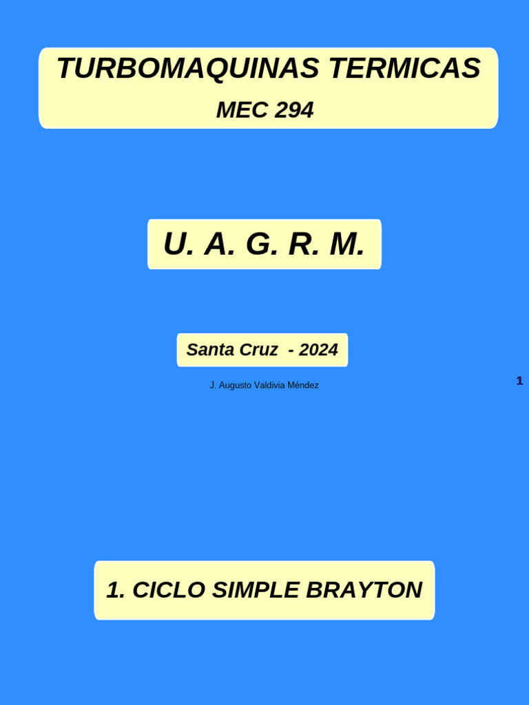 1 ciclo brayton simple pdf