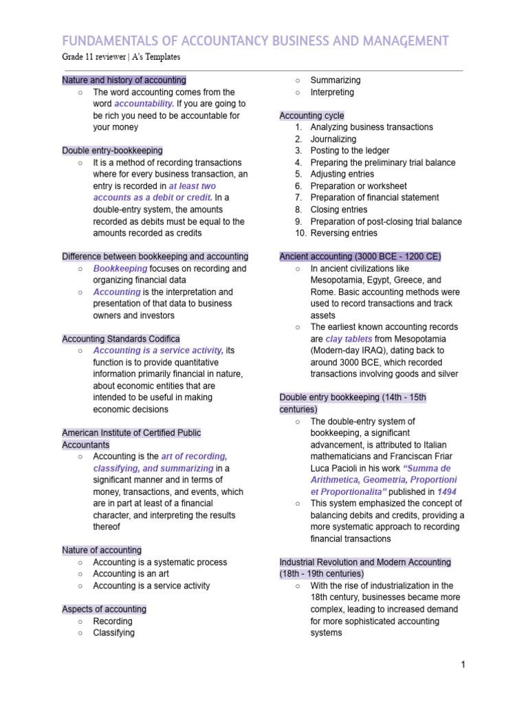 2nd Sem Fabm | PDF