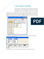 Tutorial Access Crear Campos Calculados