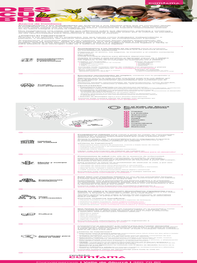 Servicios Comfama - AMVA | PDF