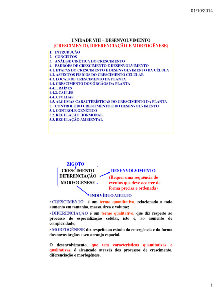 Grad Unidade VIII - Desenvolvimento | PDF