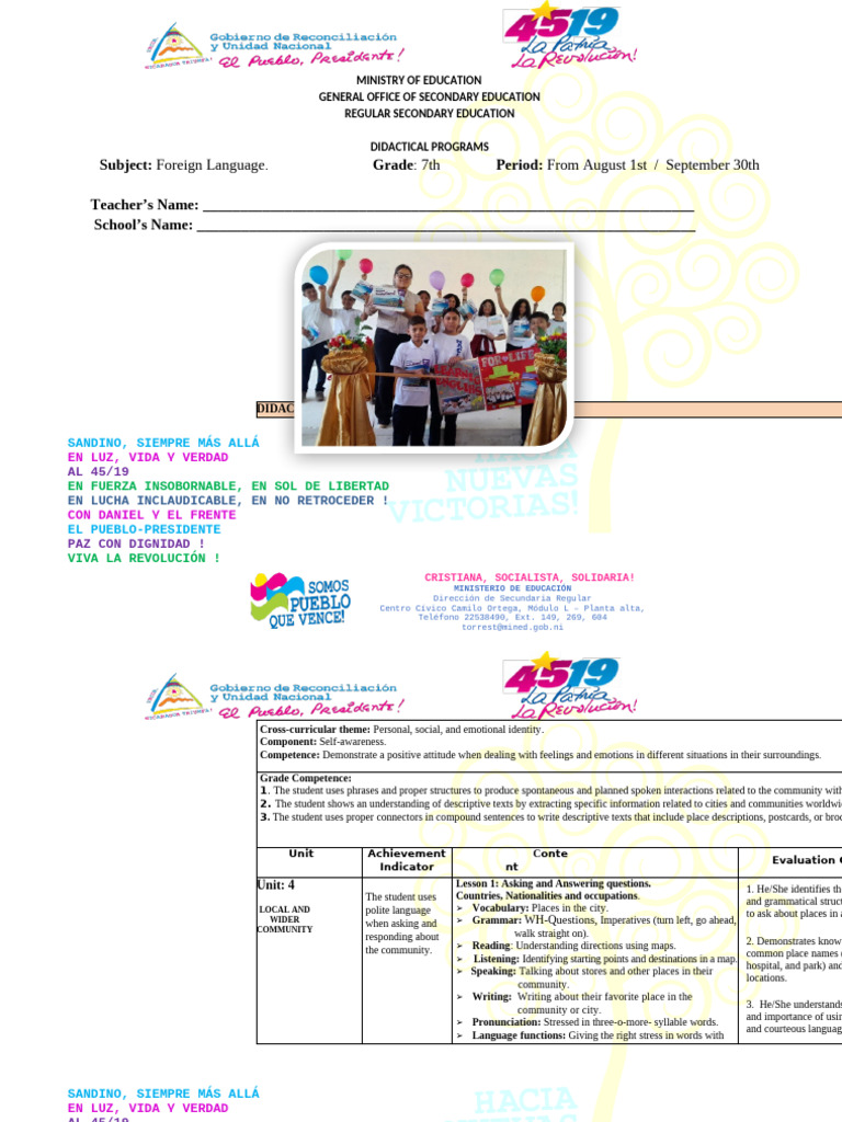 7th Grade Programing | PDF