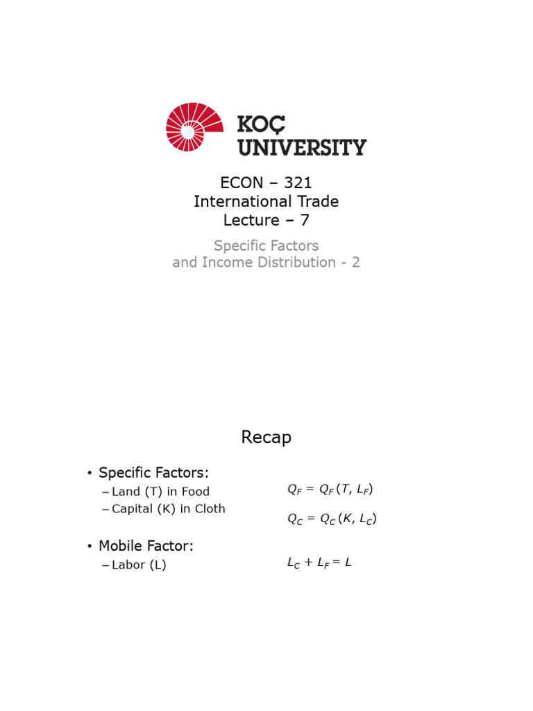 Lecture 7 | PDF