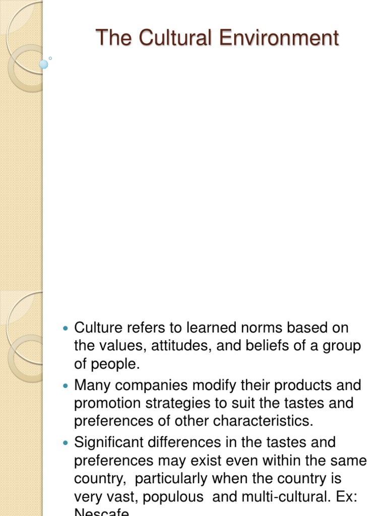 Understanding Culture in International Business | PDF | Social ...