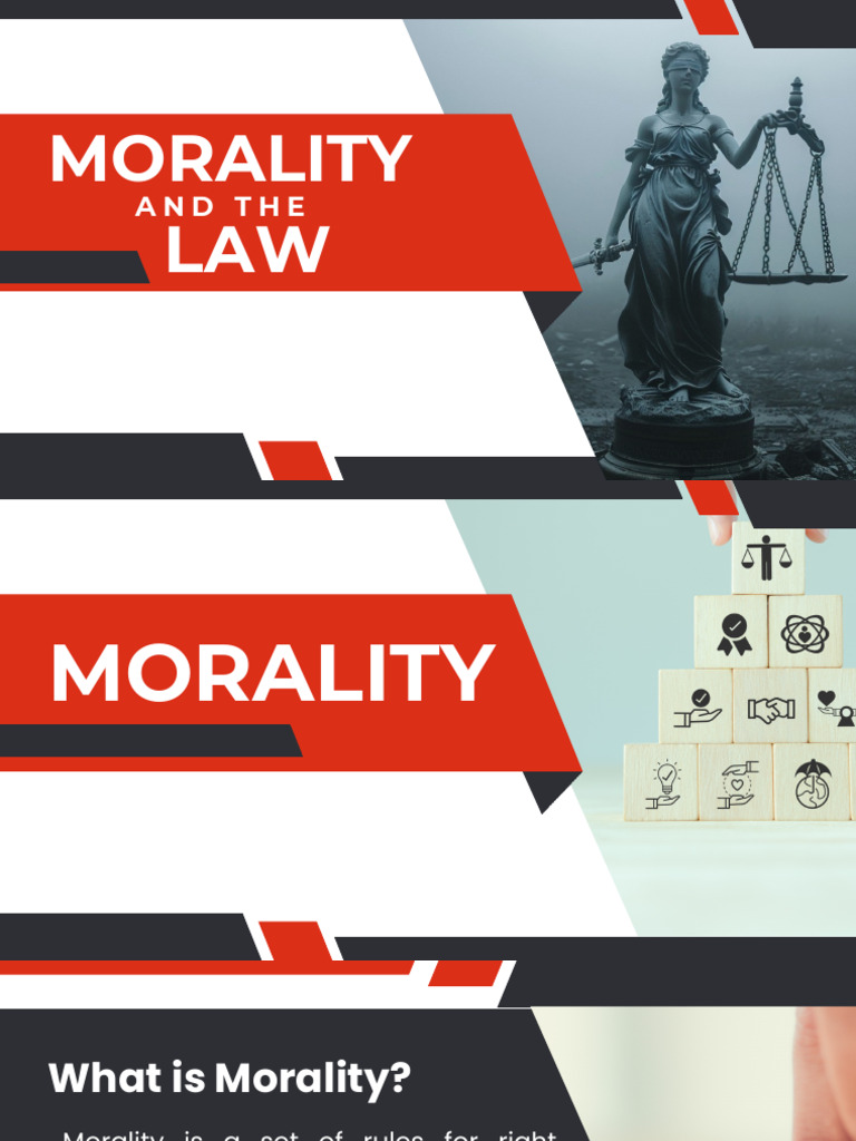 Morality and The Law | PDF
