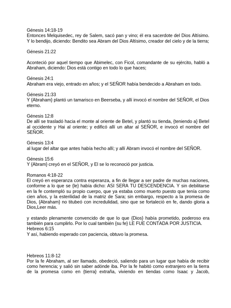 Génesis 14 | PDF