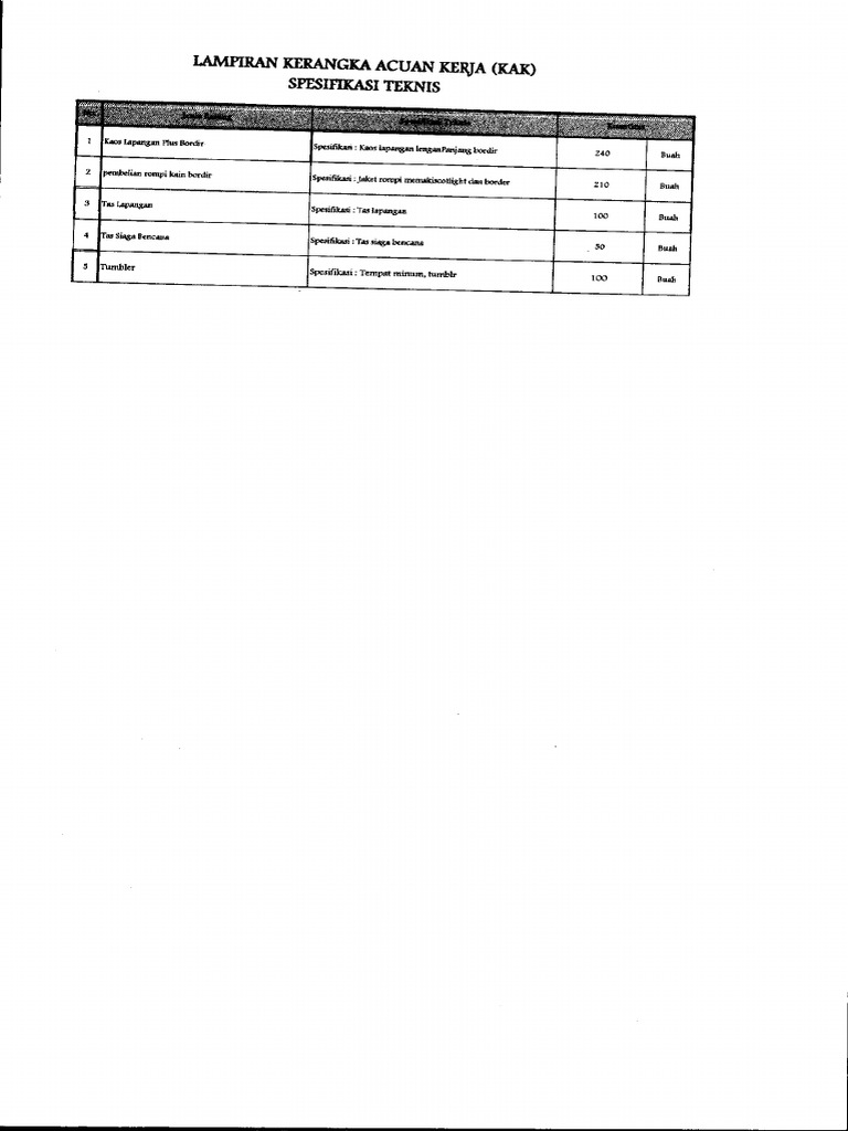 Spec Perleng Pa | PDF