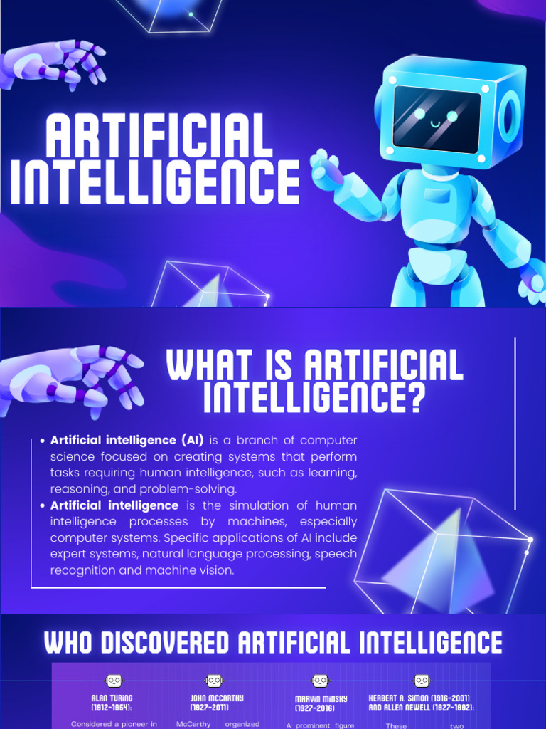 AI Applications and Historical Insights | PDF | Artificial Intelligence ...