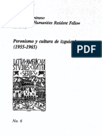 Peronismo y Cultura de Izquierda Altamirano