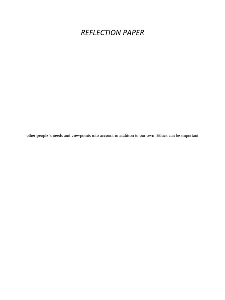 The Importance of Ethics in Philosophy | PDF