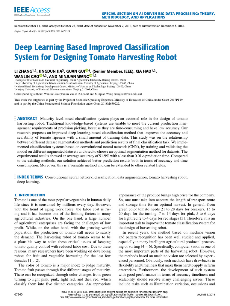 Deep Learning Based Improved Classification | PDF