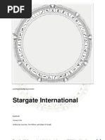 Stargate International Rulebook 1.0