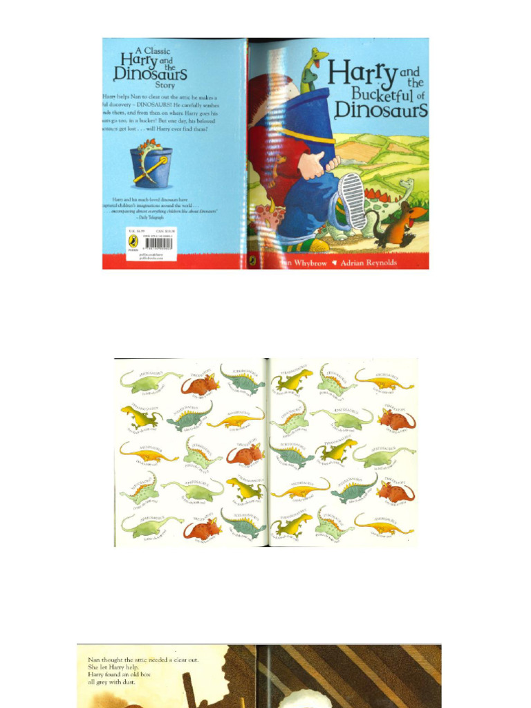 Harry and The Bucketful of Dinosaurs | PDF