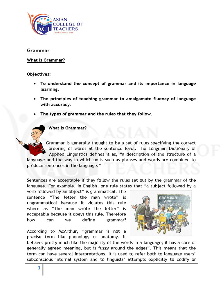 3 Grammar | PDF