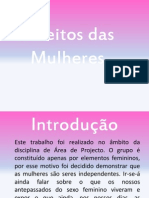 Direitos Das Mulheres Power Point