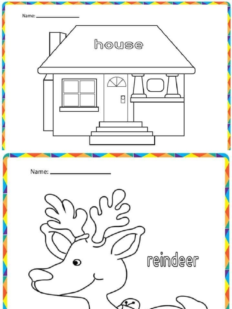 Free Printable Coloring Pages For Kindergarten PDF | PDF