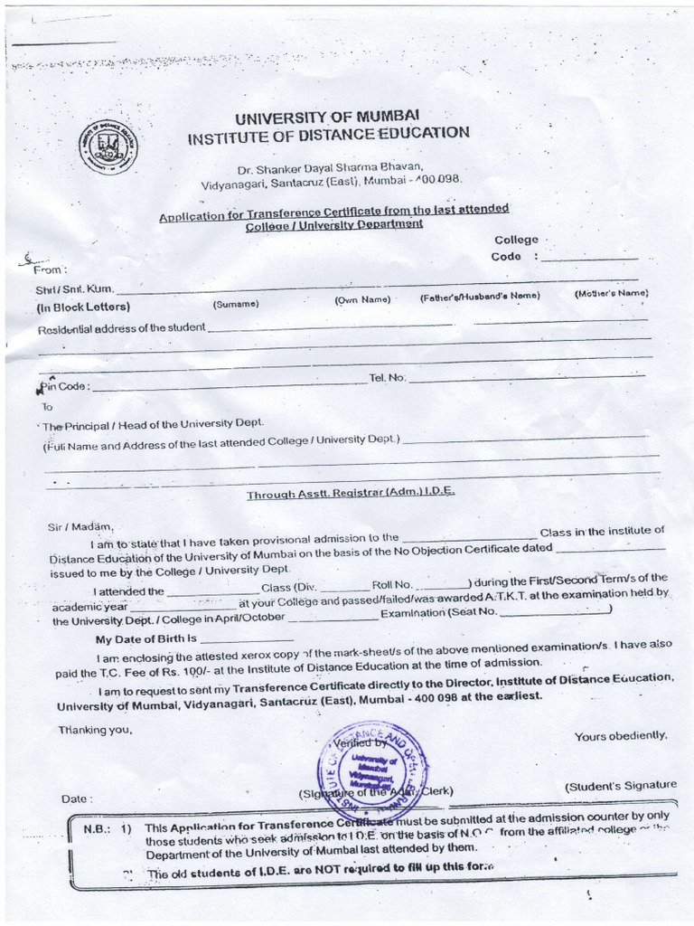 TC FORM | PDF