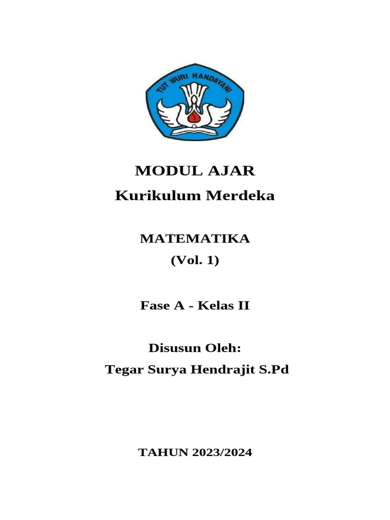 Matematika - Bab 3 Modul Ajar | PDF