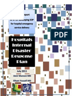 Emergency Hospital Service Delivery - JPRM 2011 - Second Deliverable - English