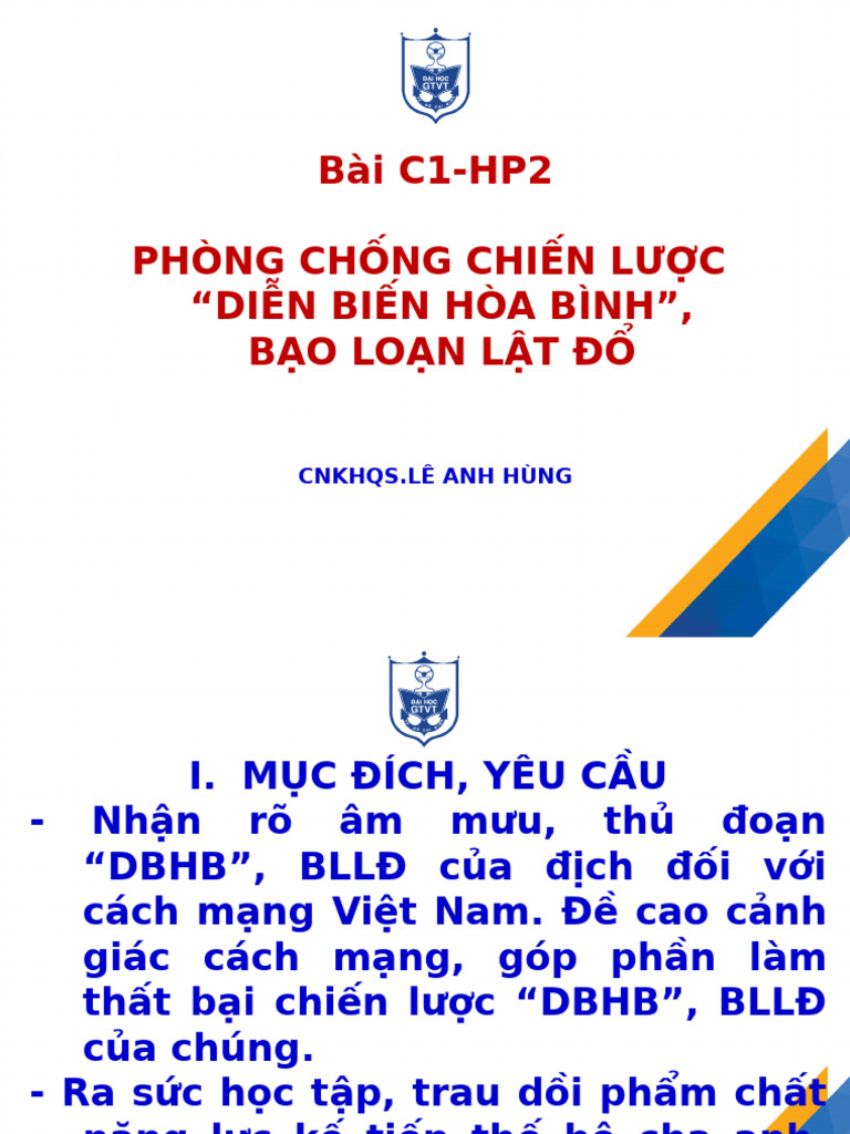 Bài 1, DBHB M I | PDF