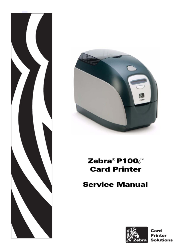 Zebra P100i Driver Installation Guide | PDF | Printer (Computing