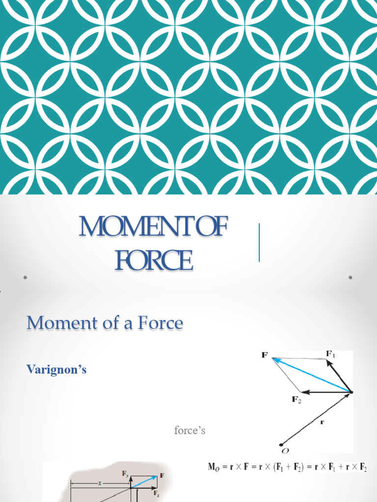 Couple Moment and Resultant Force System | PDF
