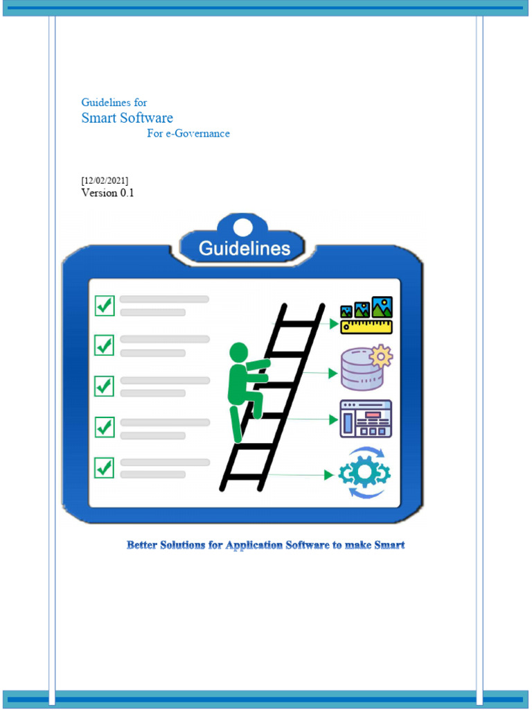 Smart Software Guidelines for e-Governance | PDF | Fault Tolerance ...