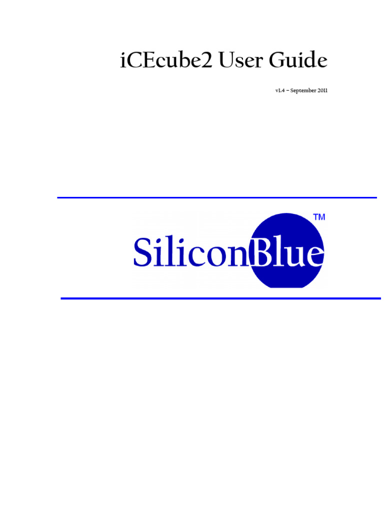 ICEcube2 User Guide | PDF