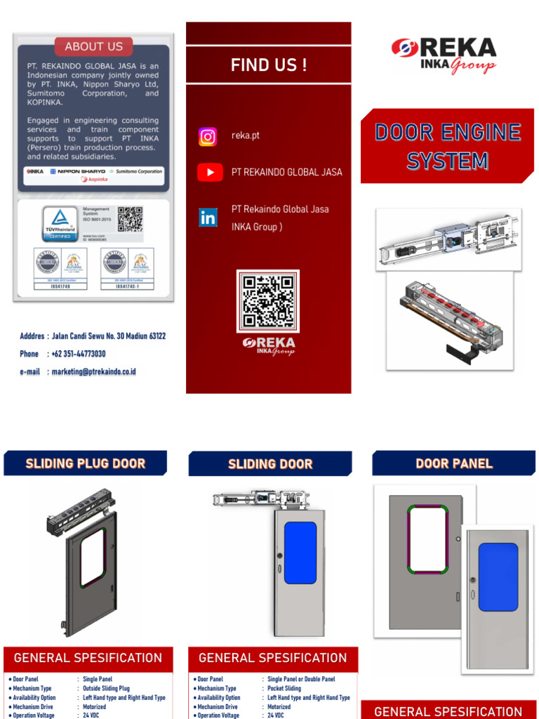 Brosur Door Engine Combine | PDF | Door
