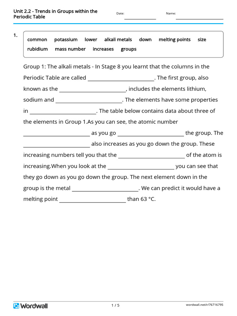 unit-22-trends-in-groups-within-the-periodic-table-complete-the