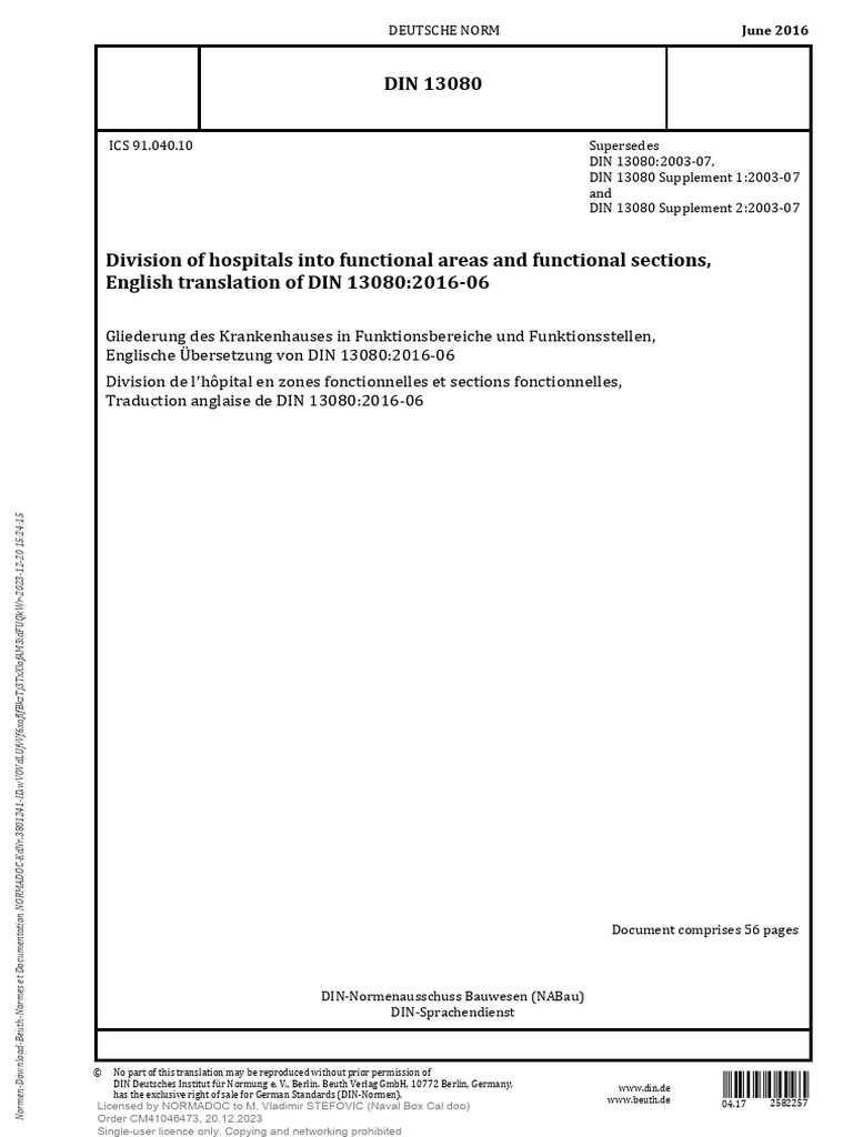 Din 13080 | PDF