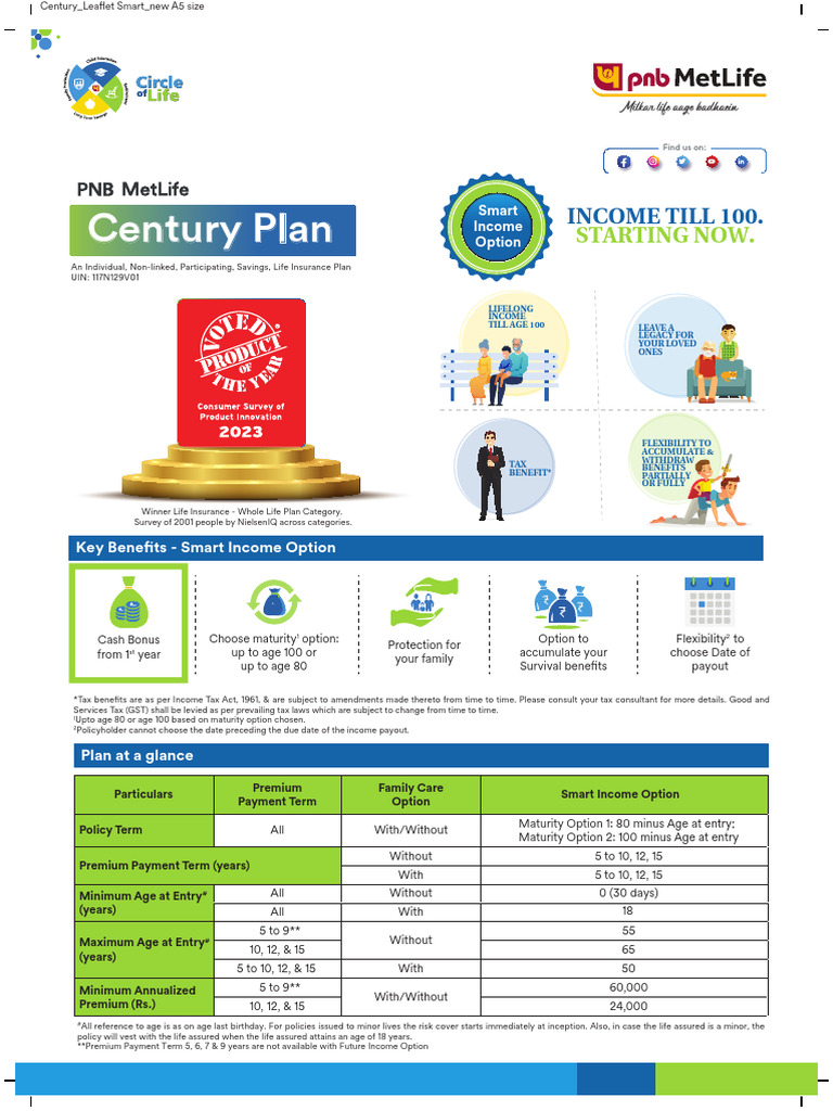 Smart Income Leaflet | PDF