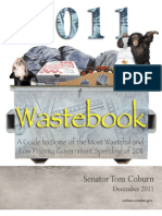 Sen. Tom Coburn's "Wastebook 2011"