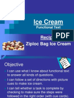 Directions Zip Loc Bag Ice Cream