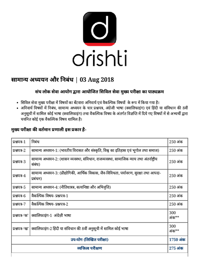UPSC PRELIMS AND MAINS SYLLABUS 2023 PDF DOWNLOAD IN HINDI visual data 3