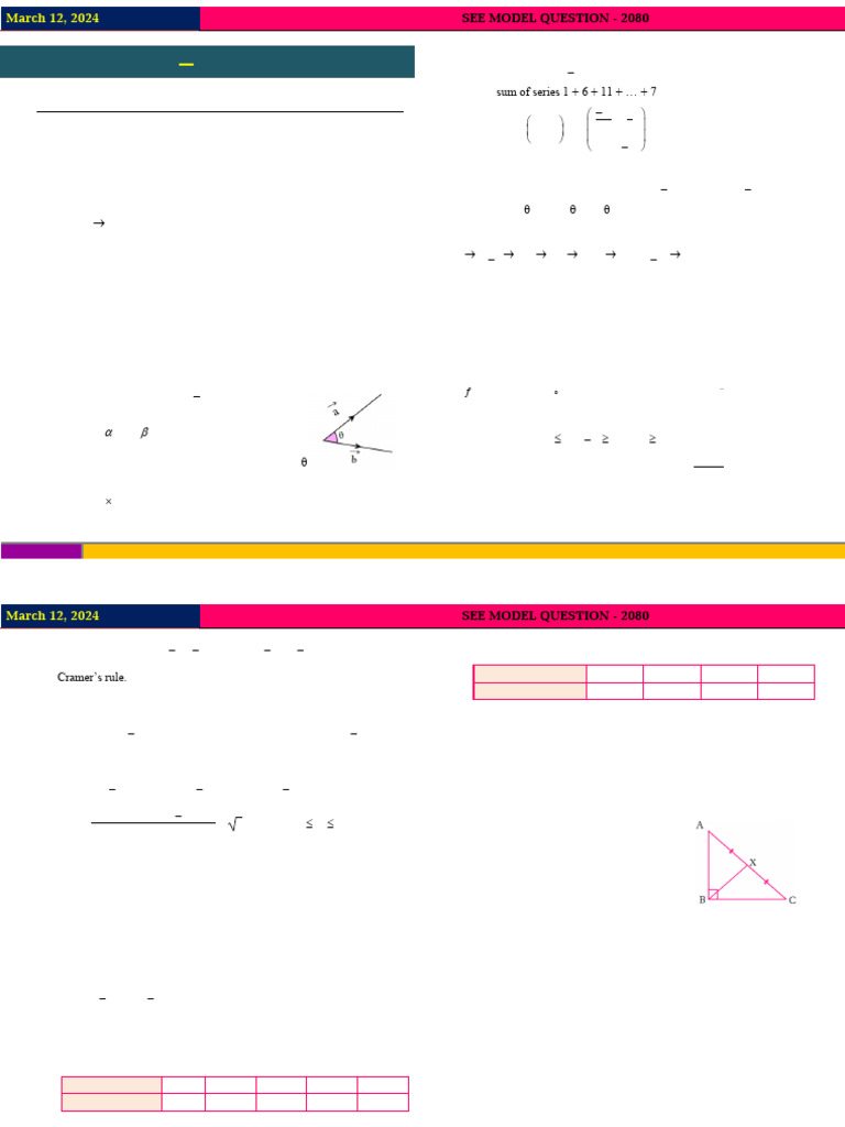 Focus On See Opt Mathematics 20240312213944 | PDF | Equations | Matrix ...