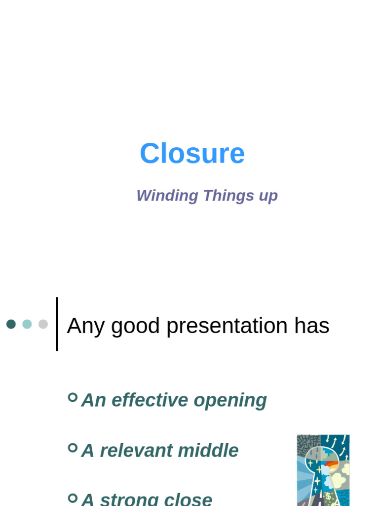 Effective Closure Techniques for Training | PDF | Evaluation | Methodology