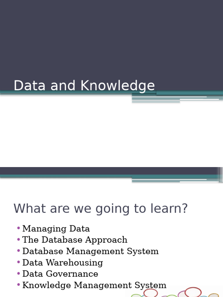Slide SIF101 Data Knowledge | PDF
