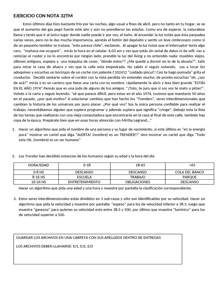 EJERCICIO PSeInt | PDF