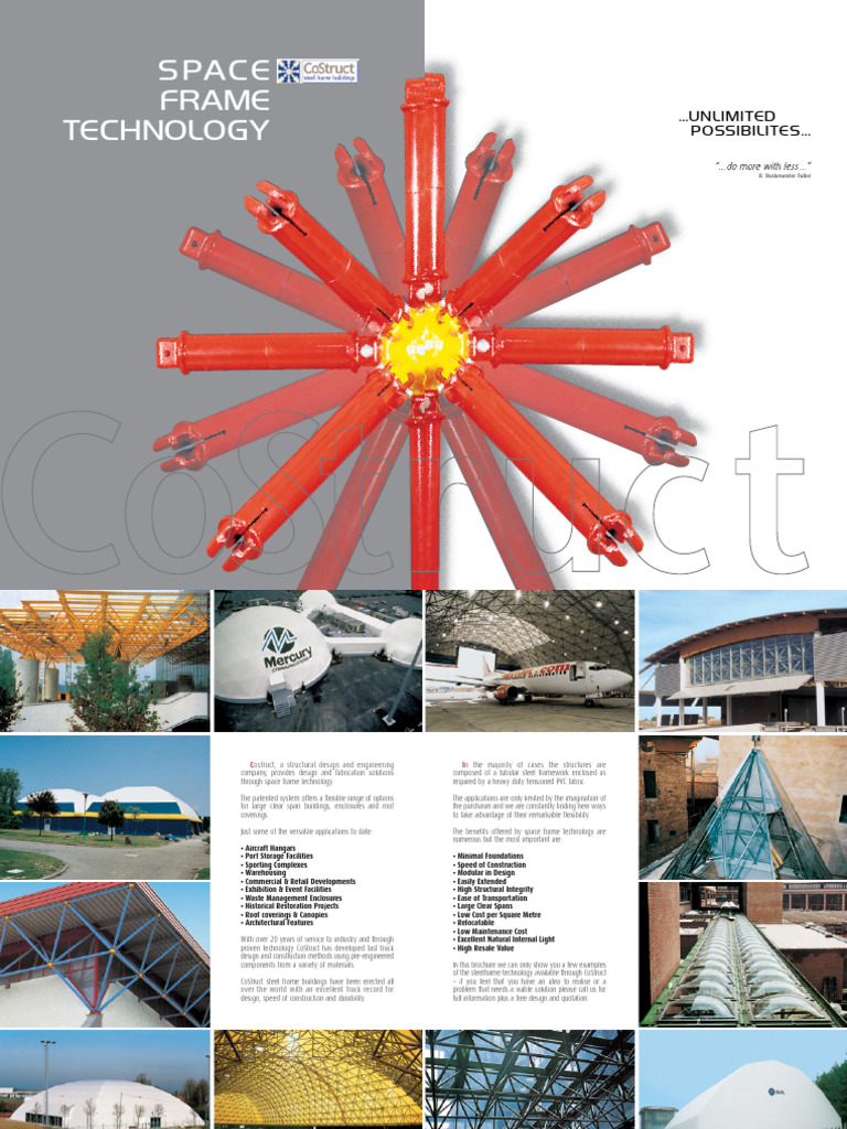 Tecnologia de Estruturas Space Frame | PDF