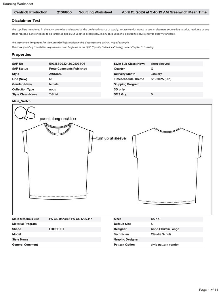 2106806-Sourcing Worksheet-En | PDF