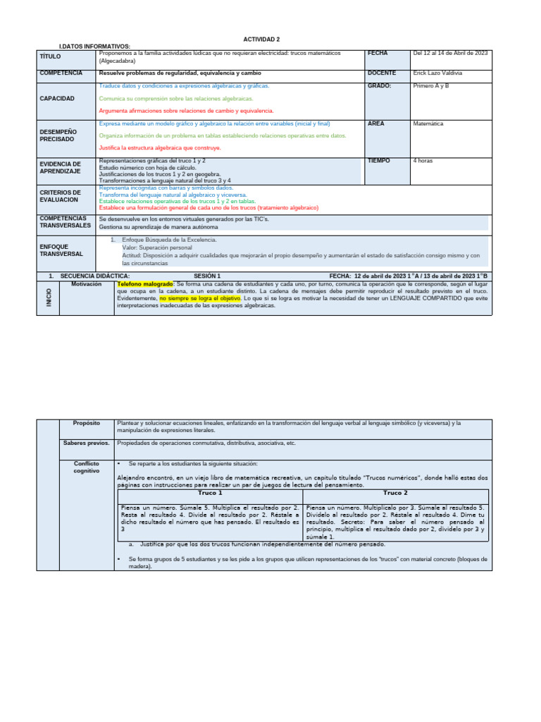 Ada 2 Eda 1 Mat | PDF