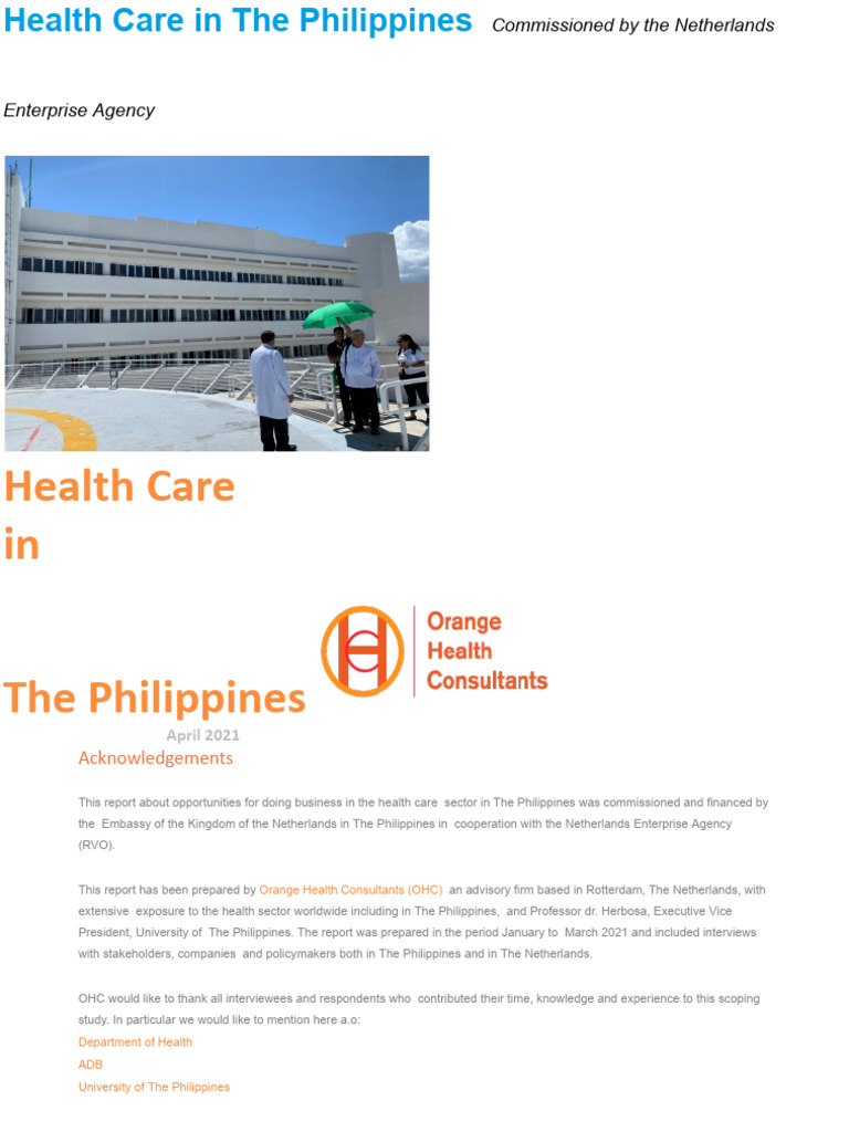 Healthcare in the Philippines | PDF