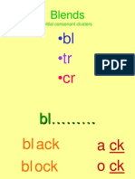 Blends: Initial Consonant Clusters