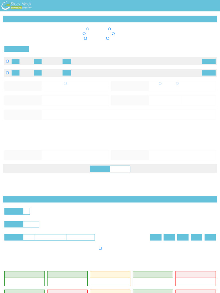 1000 Point Weekly Straddle - StockMock | PDF